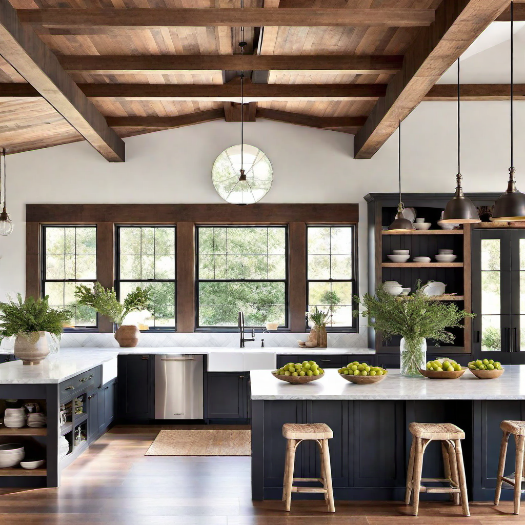 Contemporary Comfort: Balancing Modern Amenities with Rustic Charm