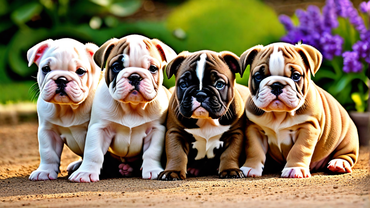 The Many Colors of Bulldog Puppies