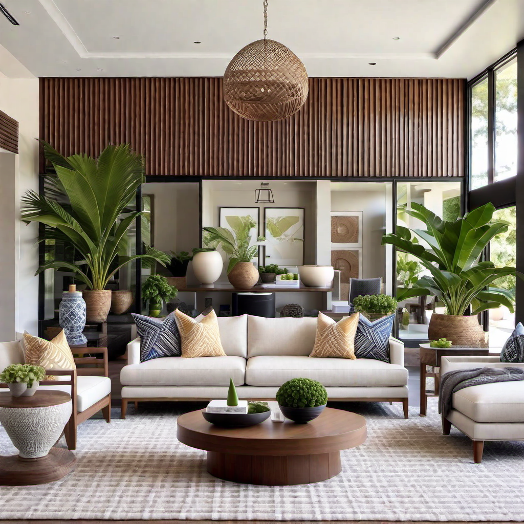 Harmony in Design: Colonial Chic Symmetry and Balance
