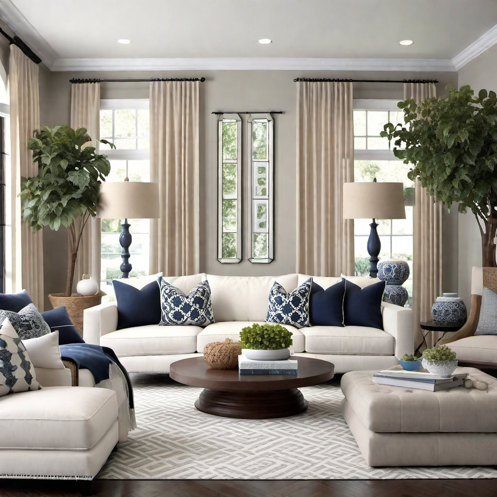 Artistic Flourishes: Traditional Decor with a Creative Flair
