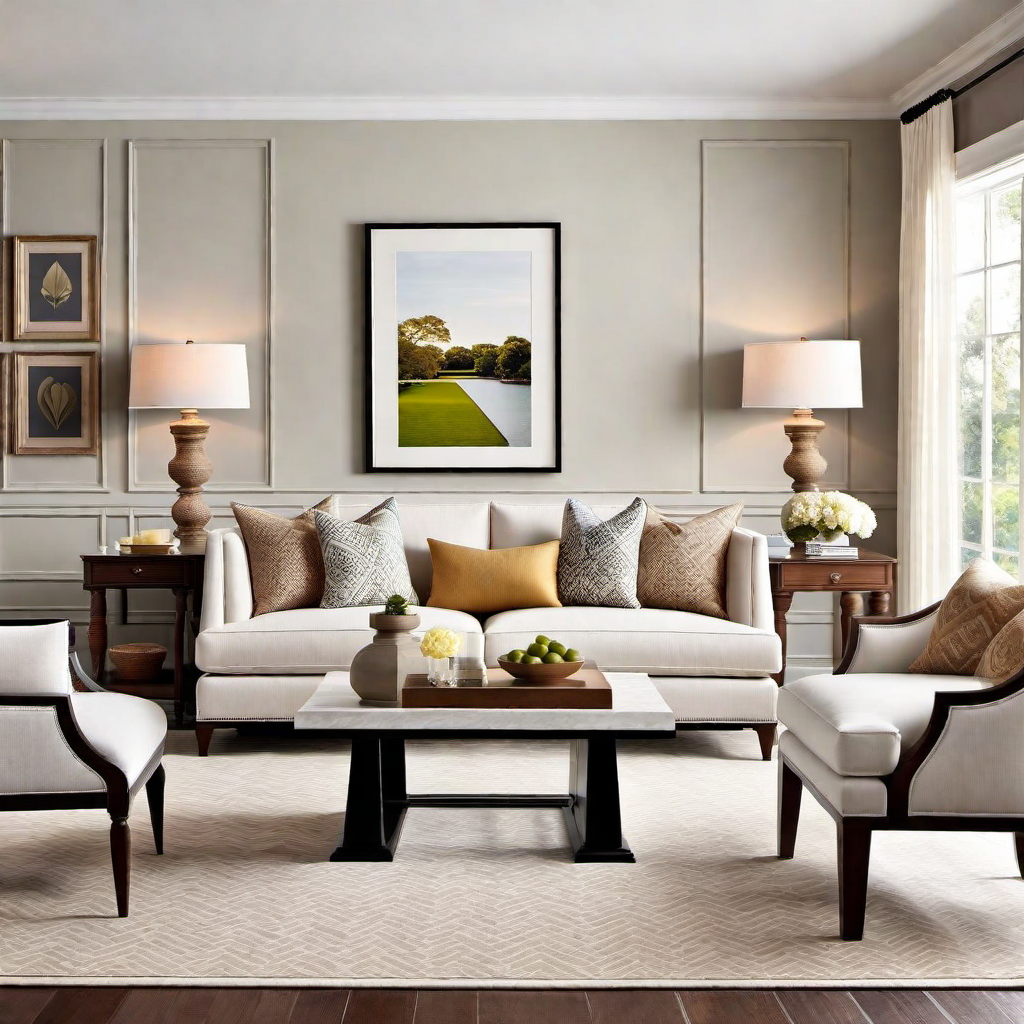 Timeless Elegance: Colonial Chic Living Room Design