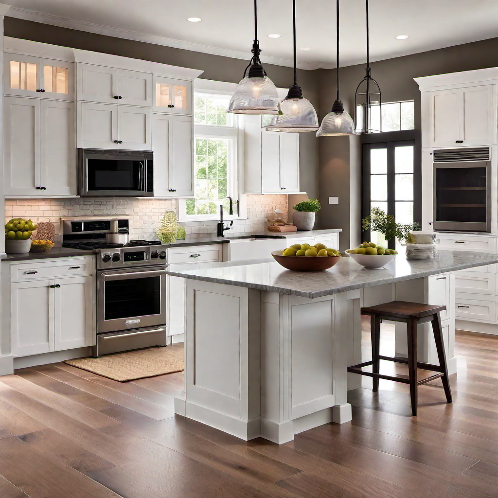 Efficient Storage Solutions in Craftsman Style Kitchen