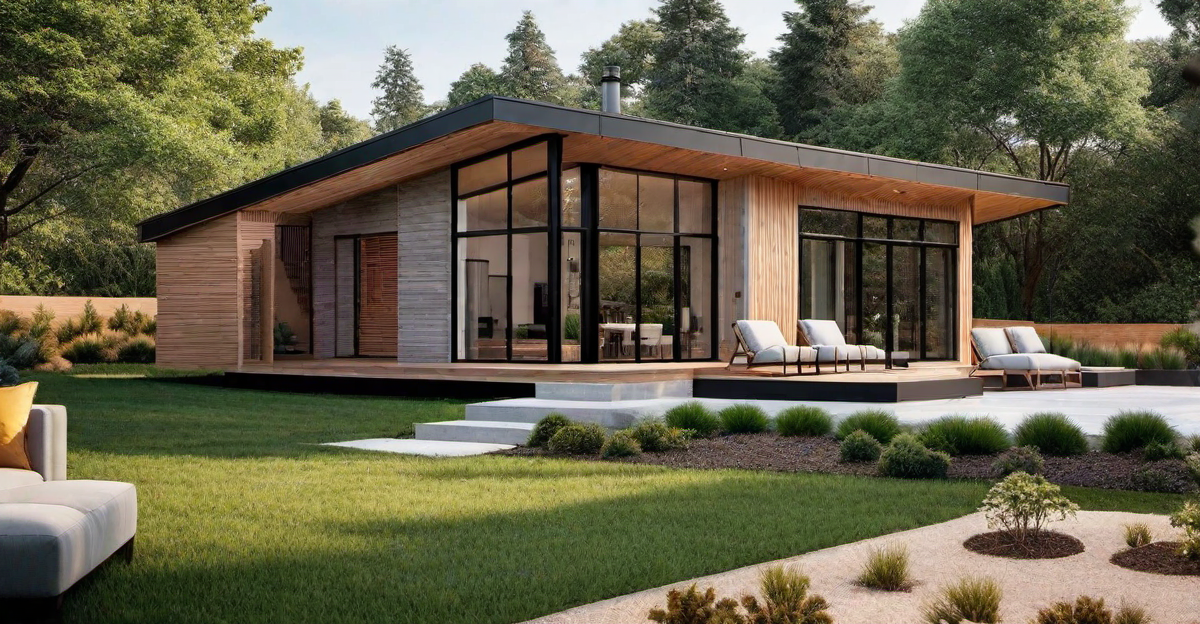 Efficient Layout: Practical Use of Space in a Garden House