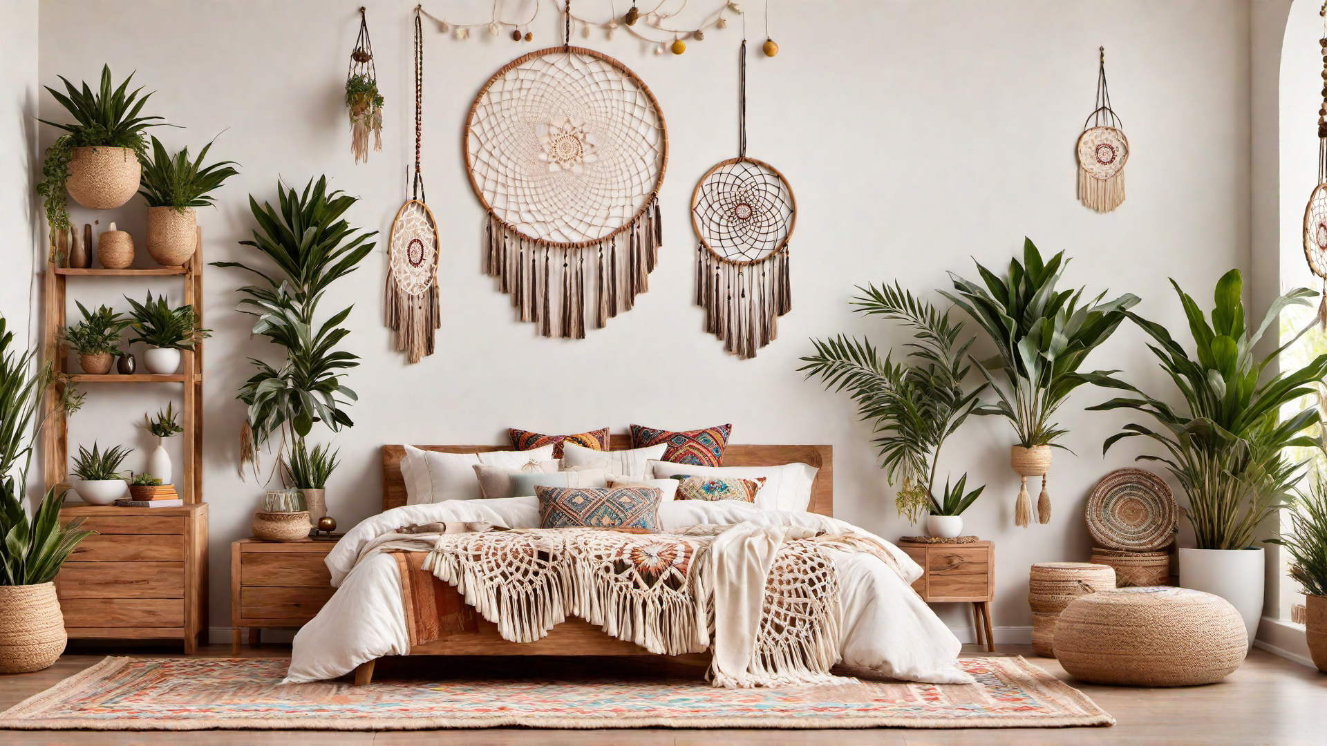 Dreamcatchers: Traditional Boho Bedroom Decor