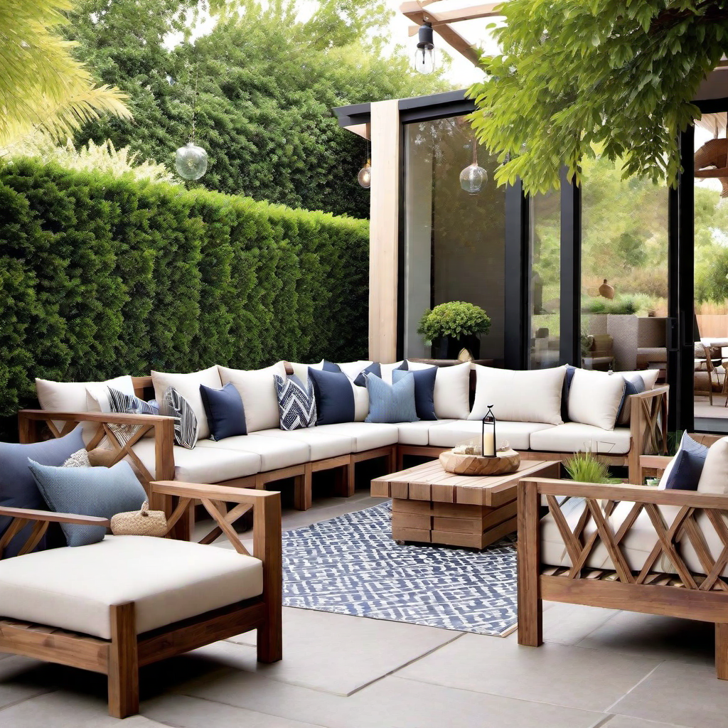 Rustic Charm: Wooden Furniture for a Natural Patio Look