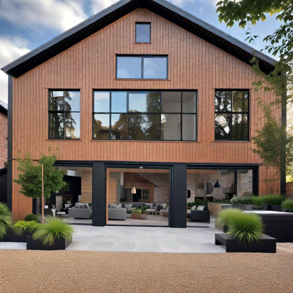 Rustic Charm Meets Contemporary Design: The Aesthetic of Modern Barn Houses