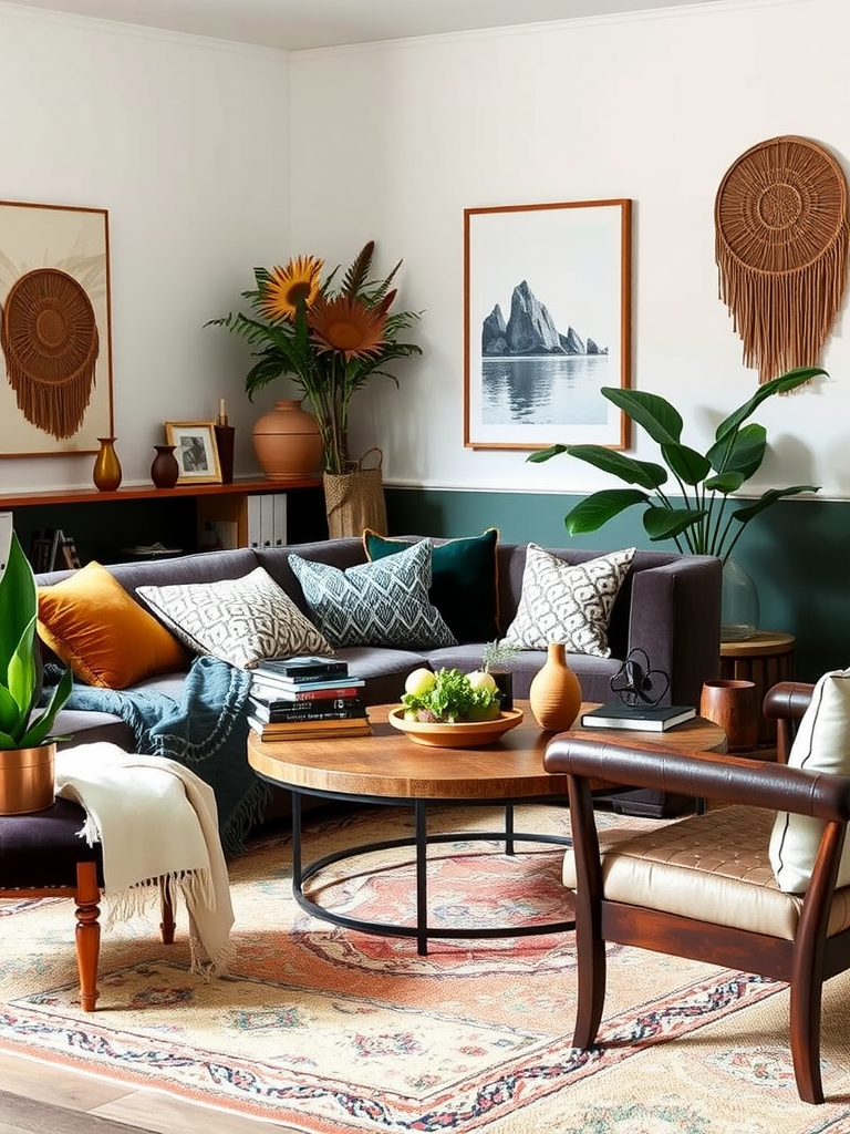 Mixing Textures: Velvet, Linen, and Leather in Boho Chic