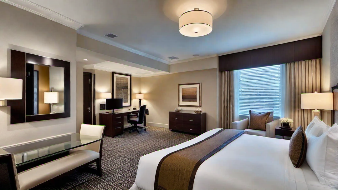 Family Friendly: Spacious Guest Room with Comfortable Accommodations