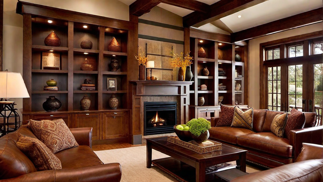 Craftsman Style Great Room: Harmonizing Form and Function