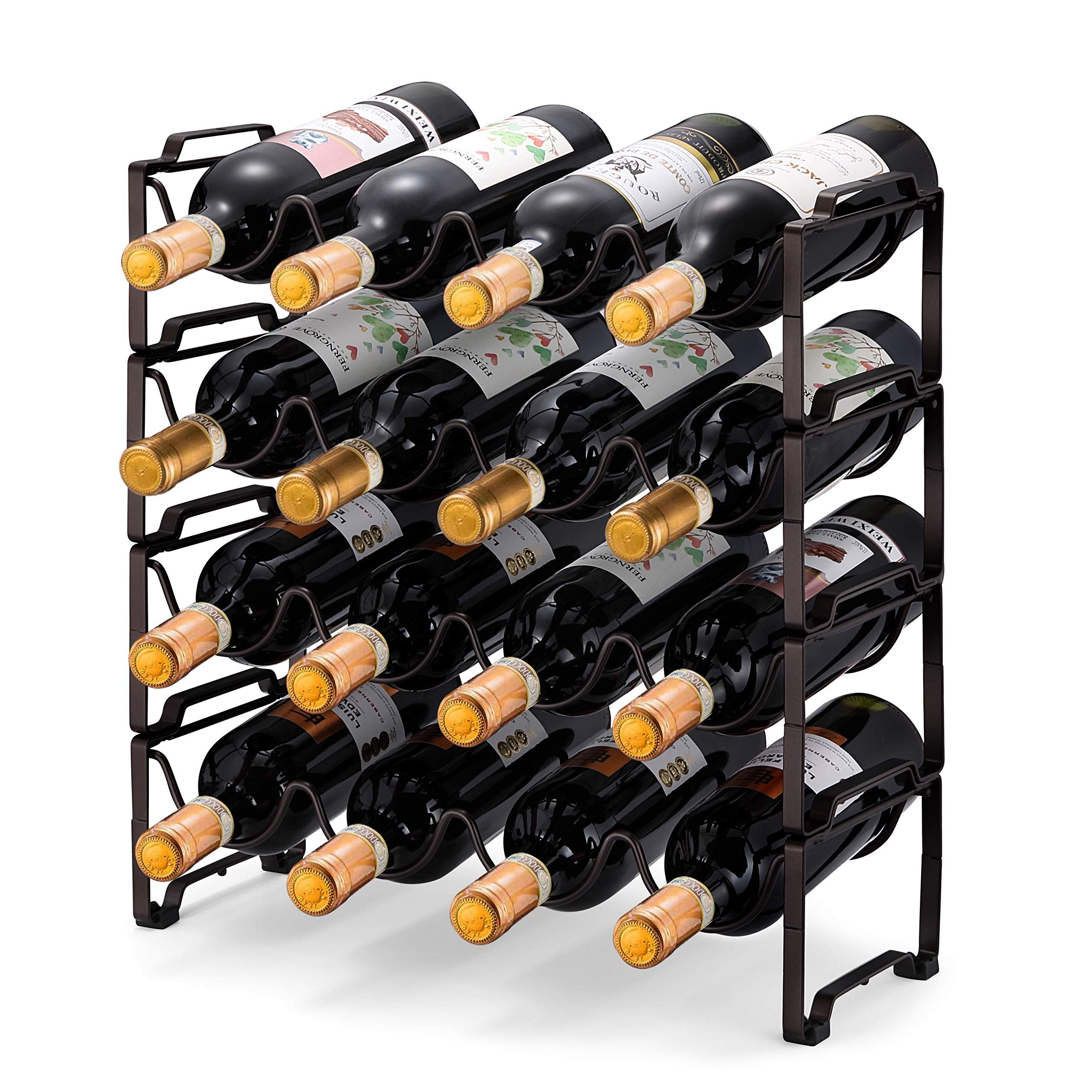 Simple Trending 4-Tier Wine Rack