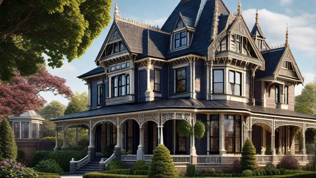 Victorian House Roofing: Intricate Patterns and Gables
