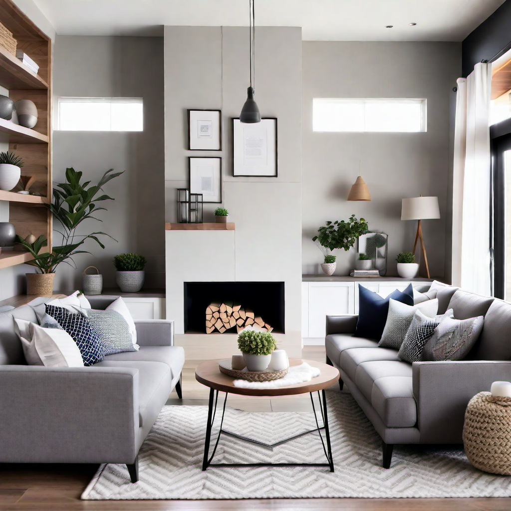 Reading Nook: Cozy Home Living Room with Comfy Armchair