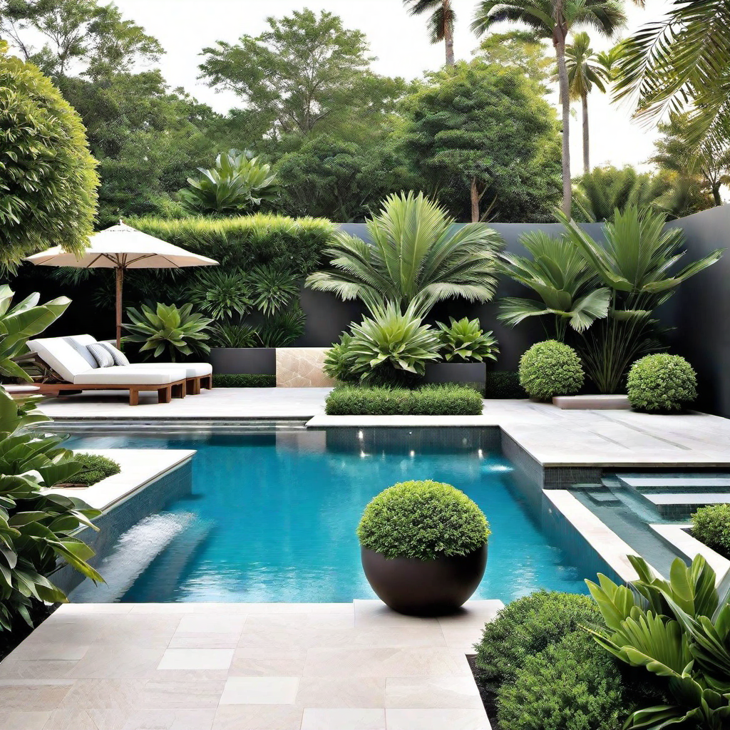 Entertainment Hub: Pool Patio Landscaping Ideas