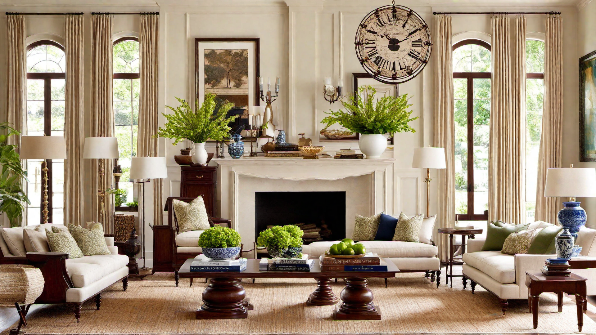 Personal Touches: Family Heirlooms in Colonial Chic Decor