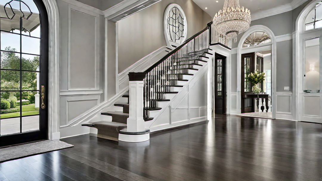 Reflective Beauty: Mirrored Surfaces in Lustrous Entryways