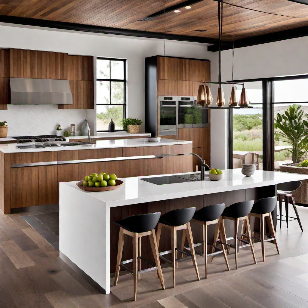 Sleek Western Kitchen: Functional and Stylish Design Ideas