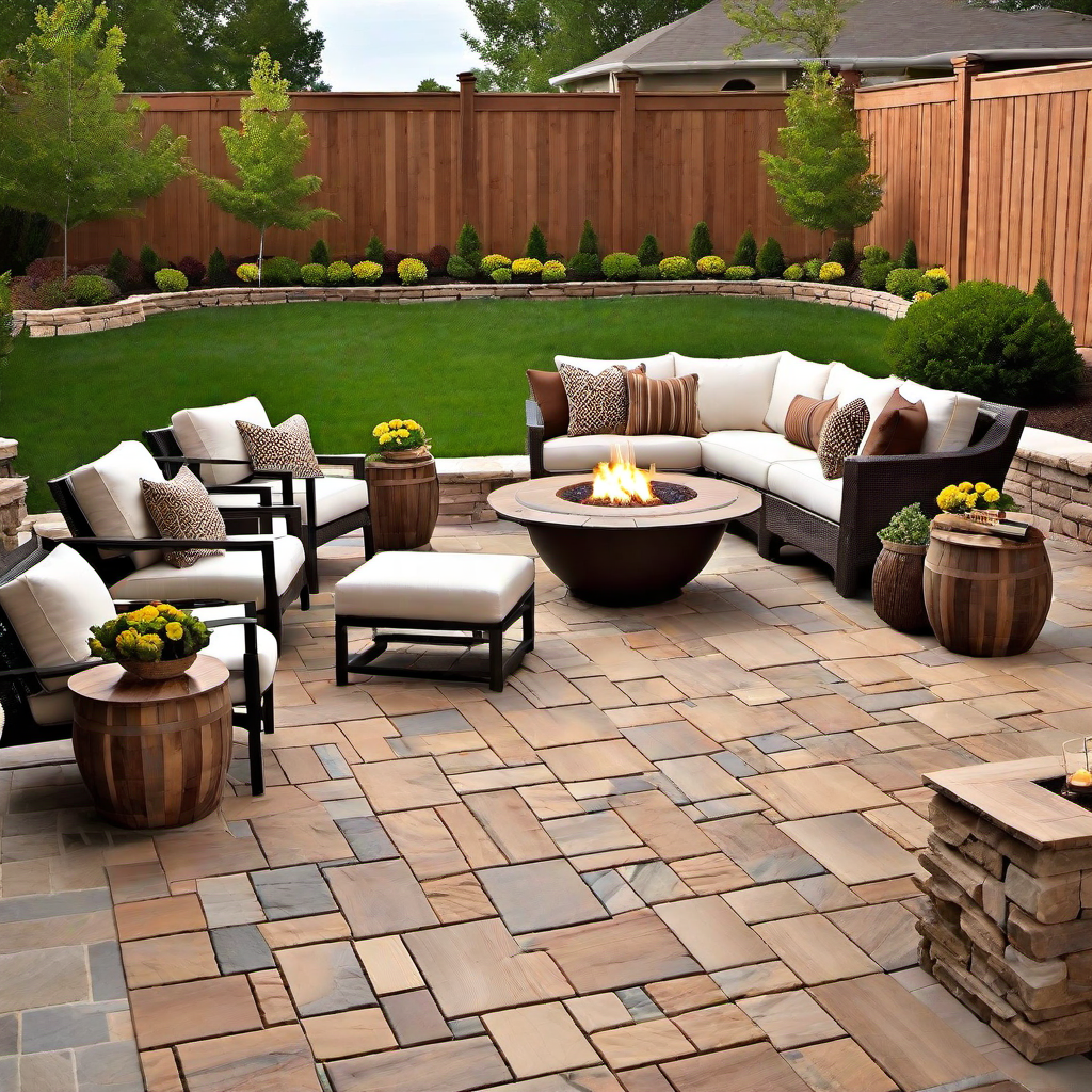 Wood-Inspired Paver Patio Ideas for a Natural Look