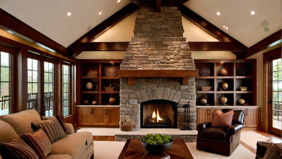 Key Elements of Craftsman Style Great Rooms
