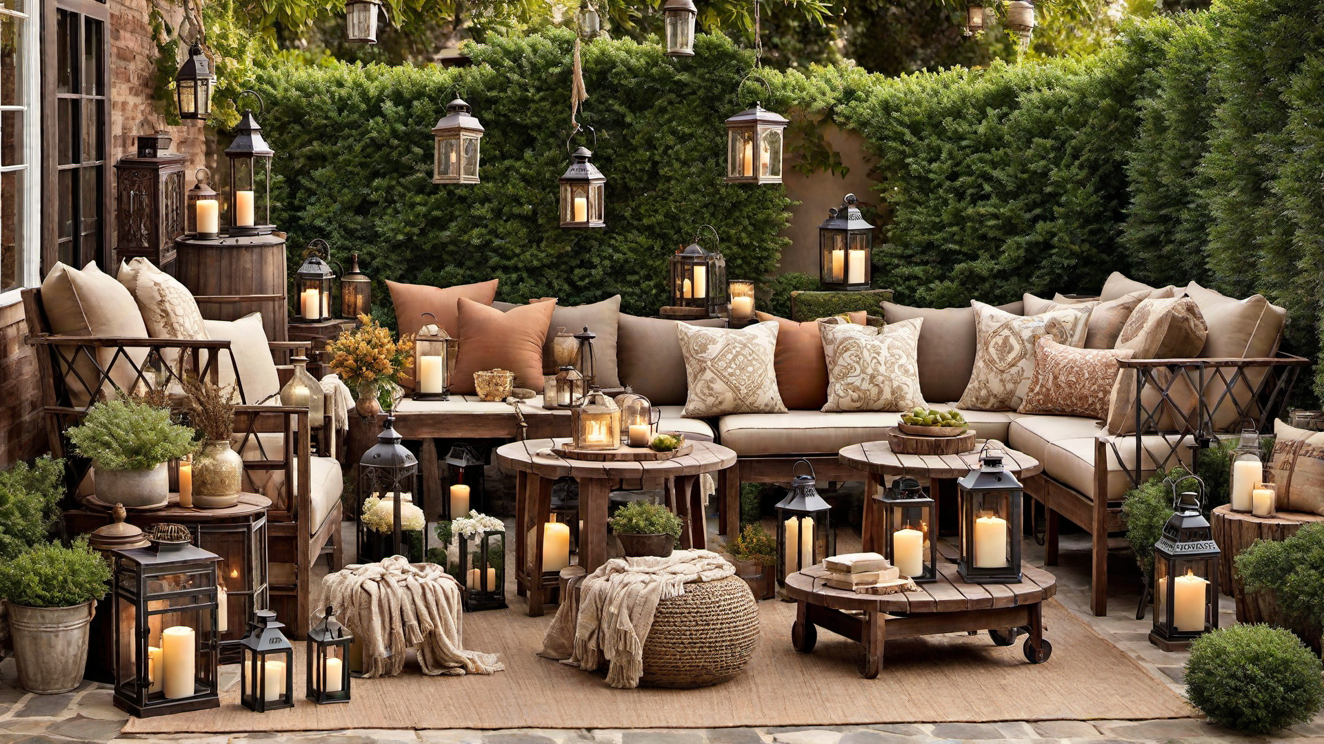 Rustic Charm: Vintage Furniture and Decor