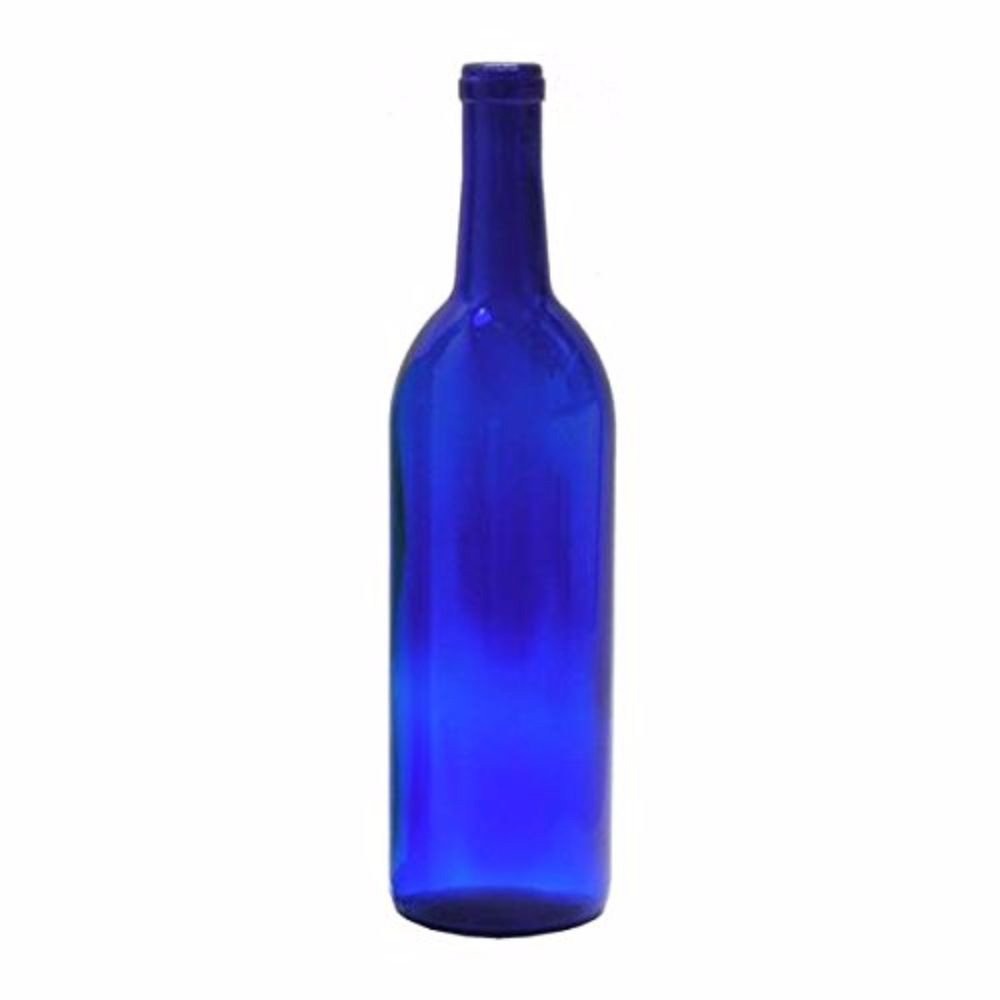 Cobalt Blue Wine Bottles