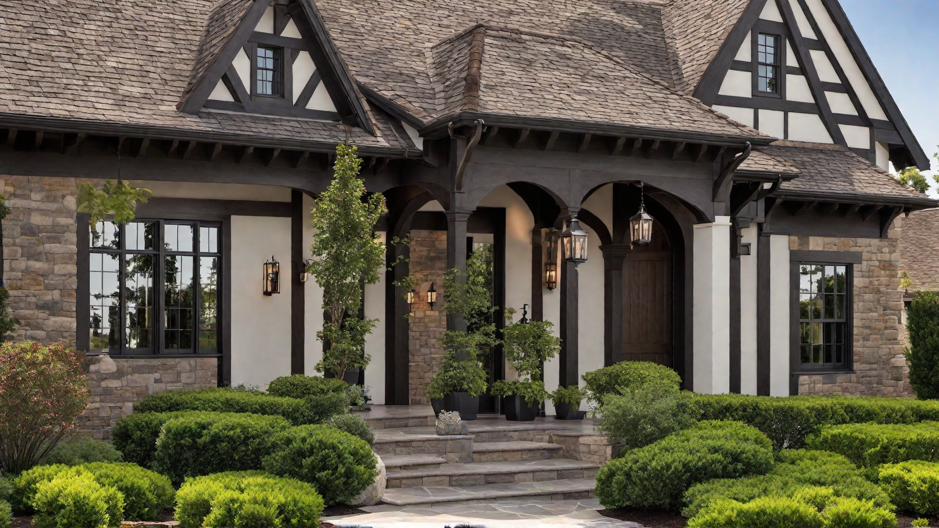 Tudor Rain Chains: Decorative Gutter Alternatives