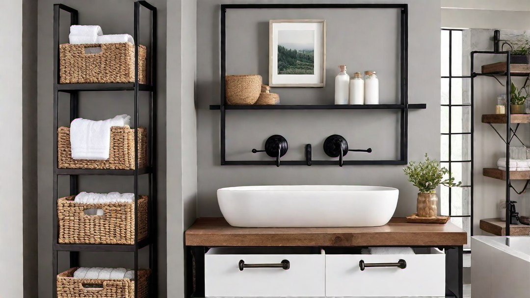 Functional Design: Open Shelving and Wall Hooks