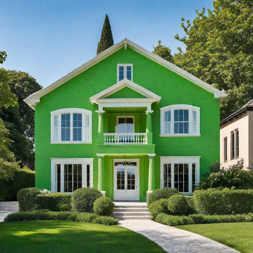 Green Paint Colors Exterior