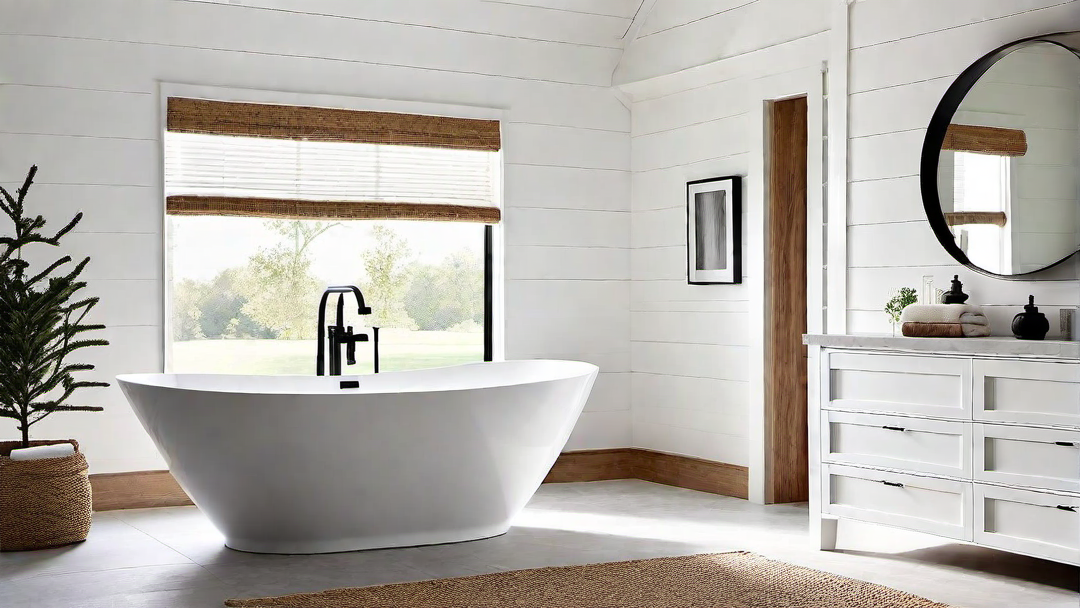 Contemporary Farmhouse: Clean Lines and Minimalist Decor
