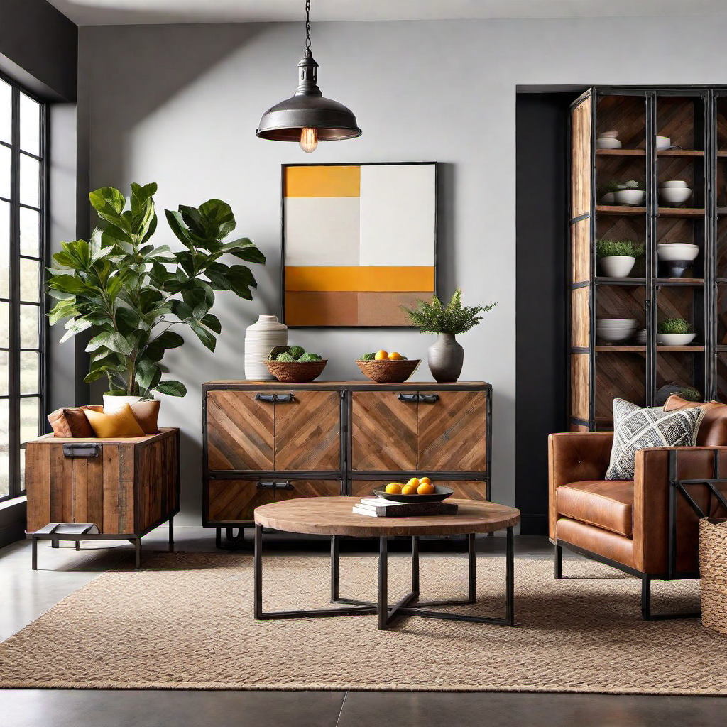 Industrial Farmhouse Furniture Selection
