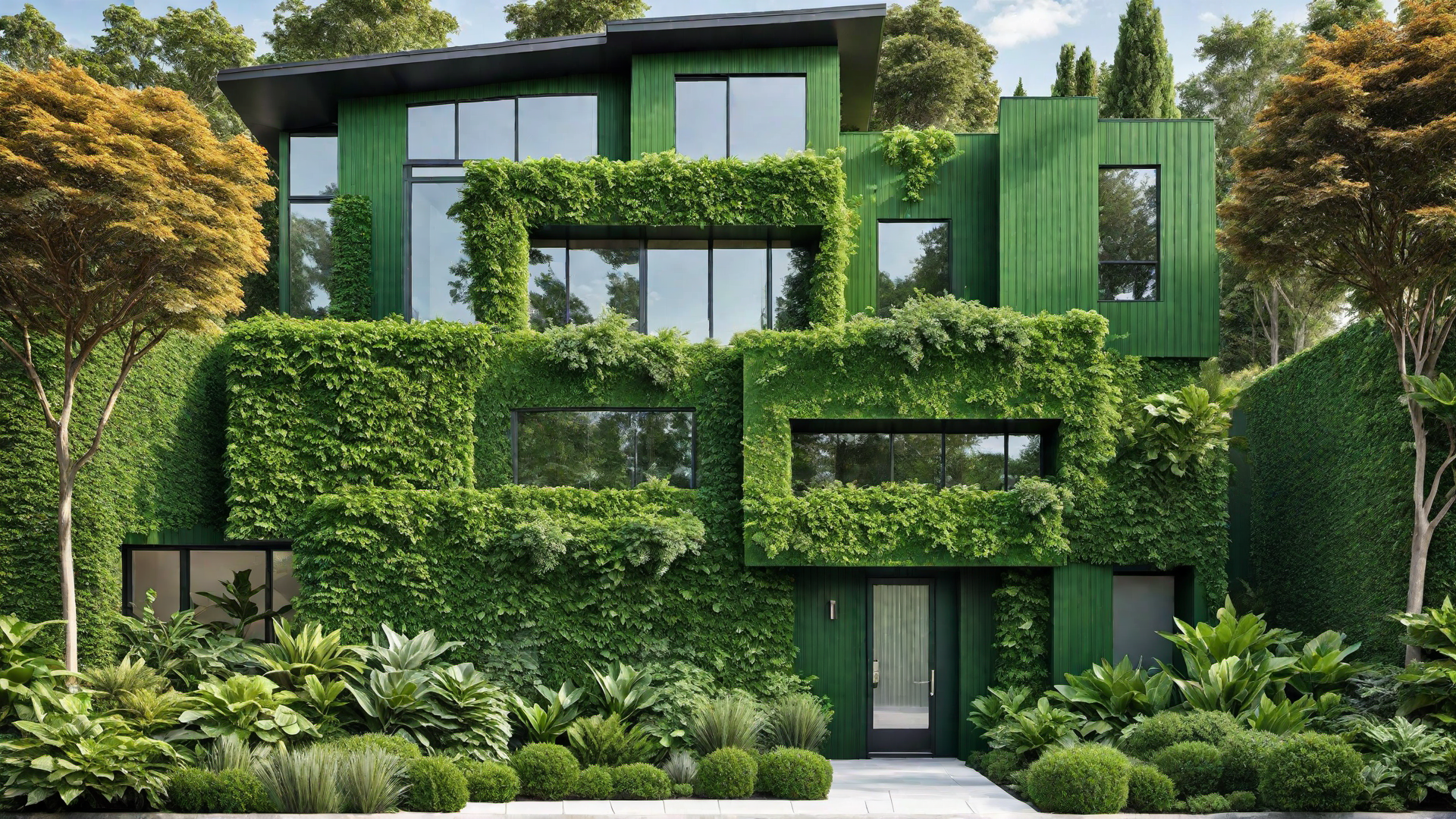 Green Screening: Creating Privacy with Living Plants