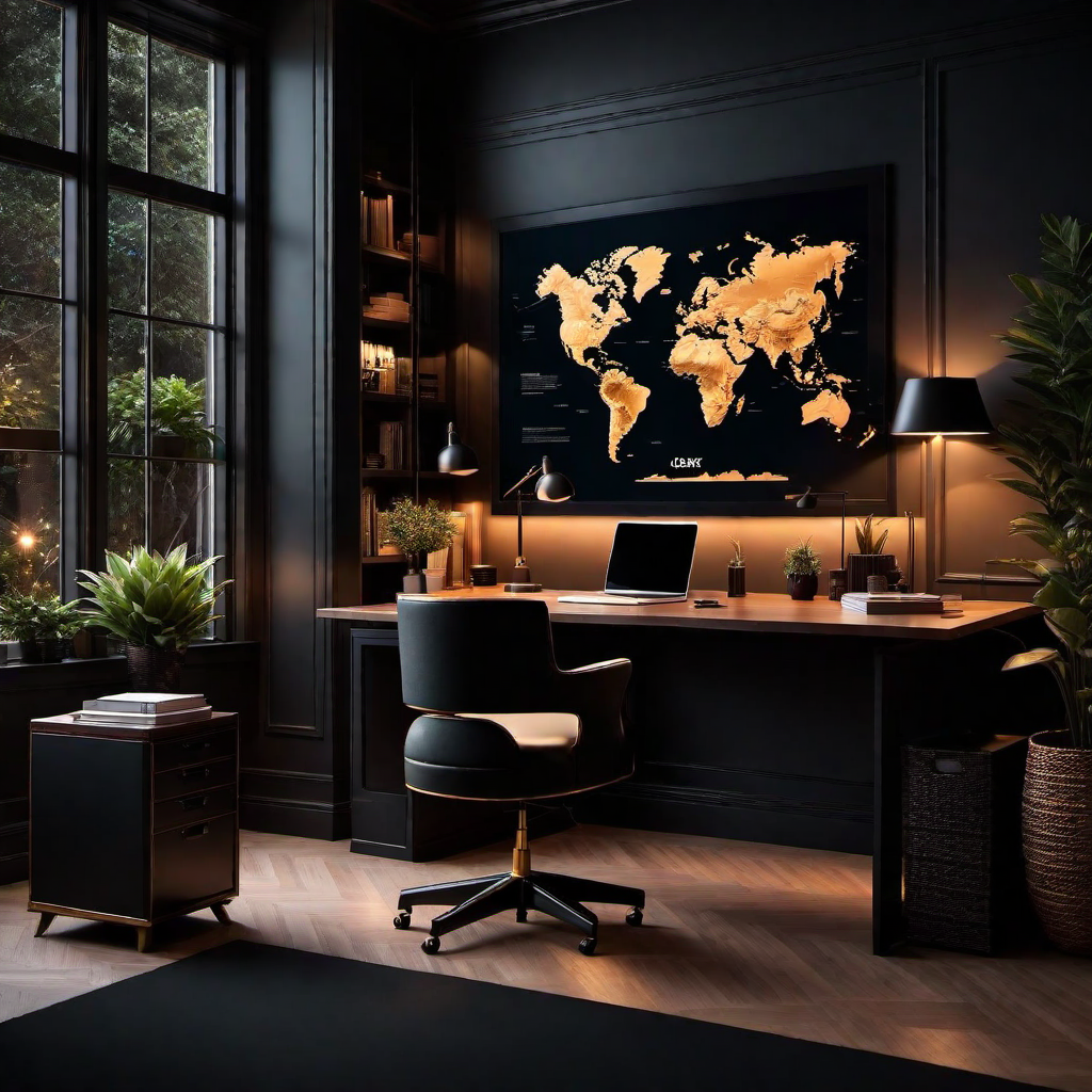 Mood Lighting: Illuminating Your Home Office with Ambiance