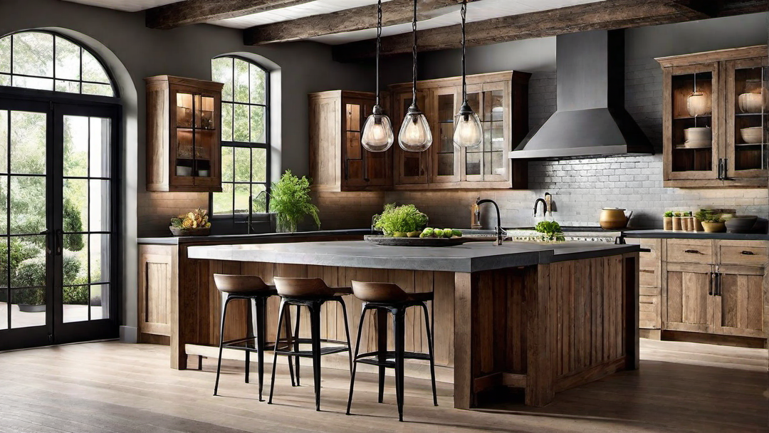 Distressed Finishes: Weathered Cabinets and Furniture