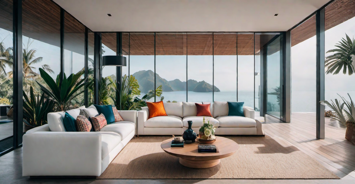 Tropical Single-storey House Furniture and Furnishings