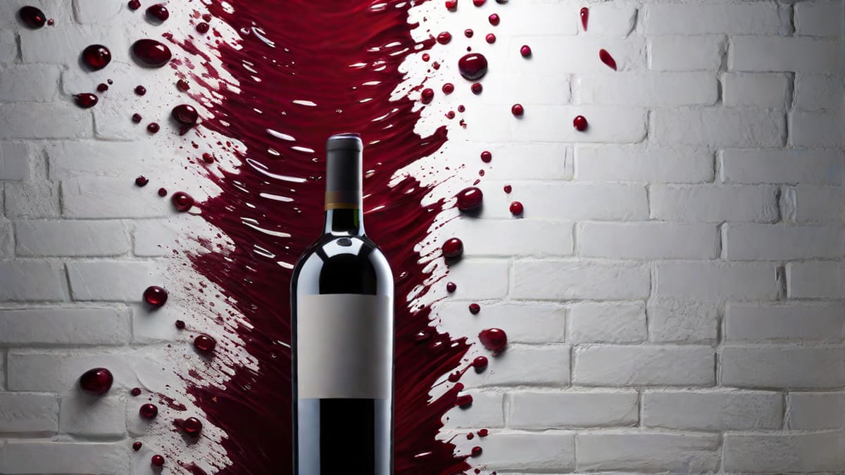 How To Get Red Wine Off Wall
