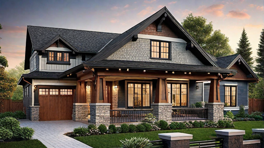 Distinctive Rooflines: Signature Feature of Craftsman Homes