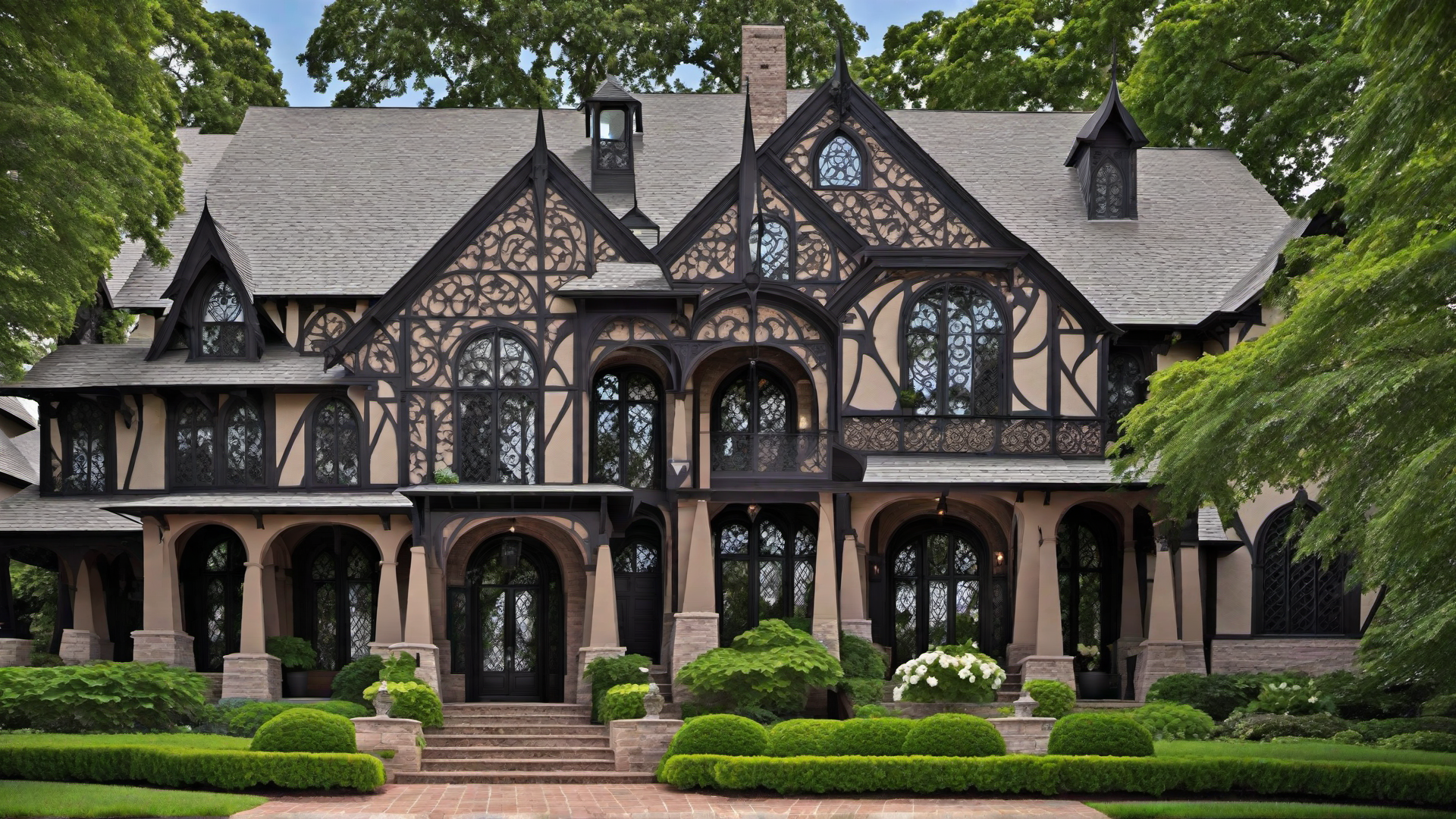 Creating a Gothic Revival Inspired Entryway