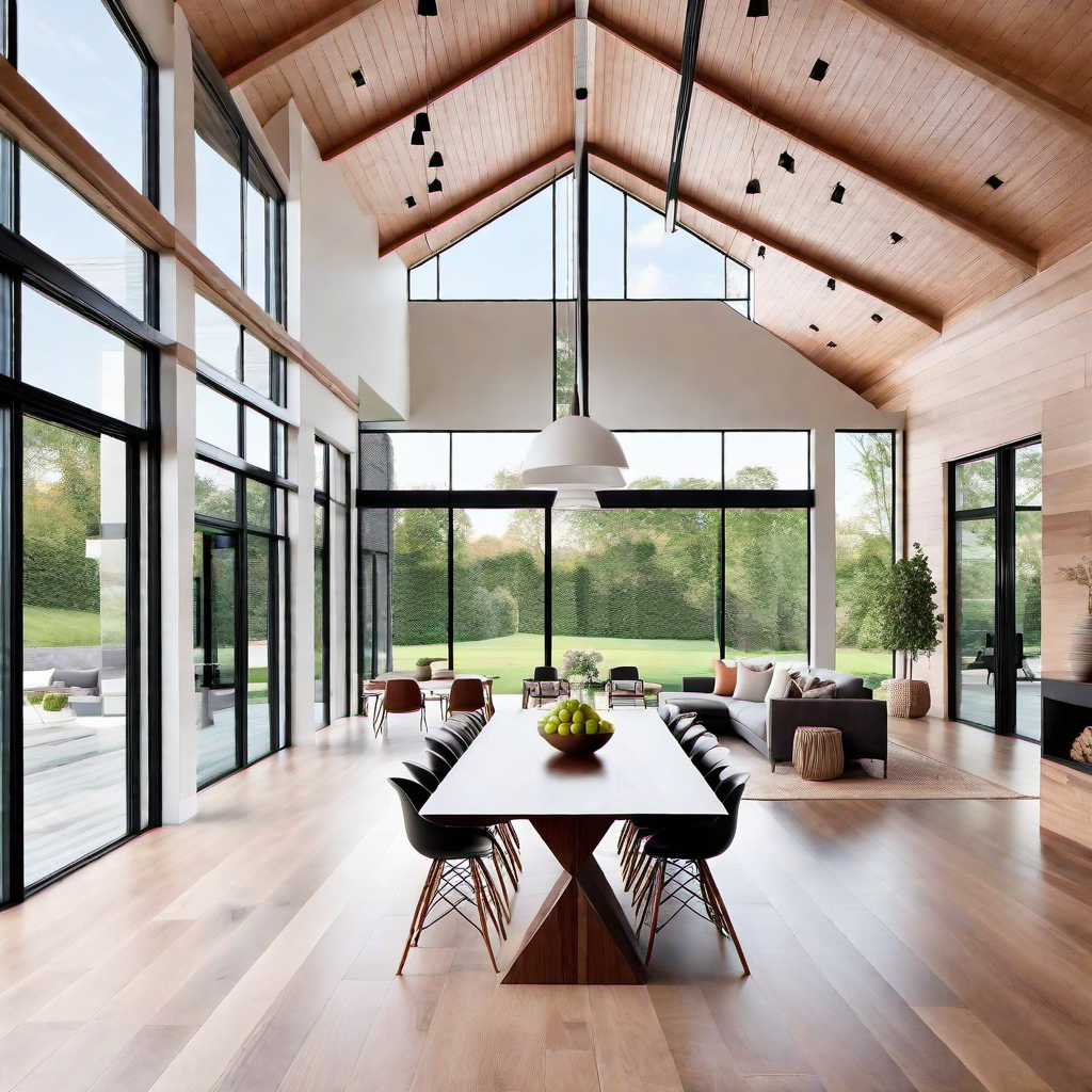 Functional Elegance: Merging Form and Function in Modern Barn House Design