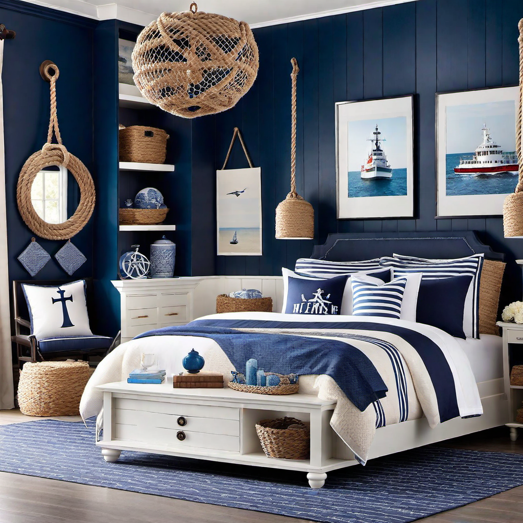 Nautical Nook: Maritime Theme for the Bedroom