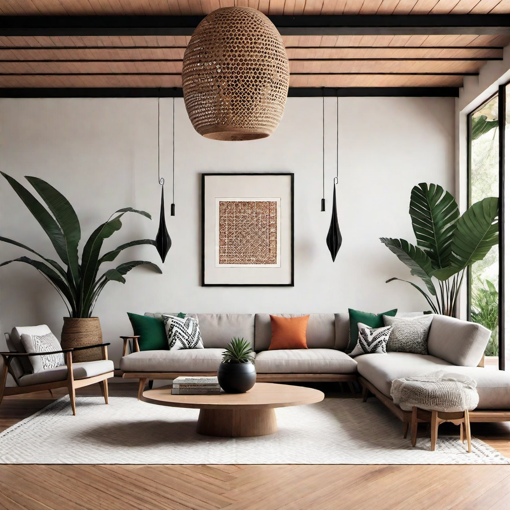 Mexican Modernism Interior: Clean Lines with Mexican Flair