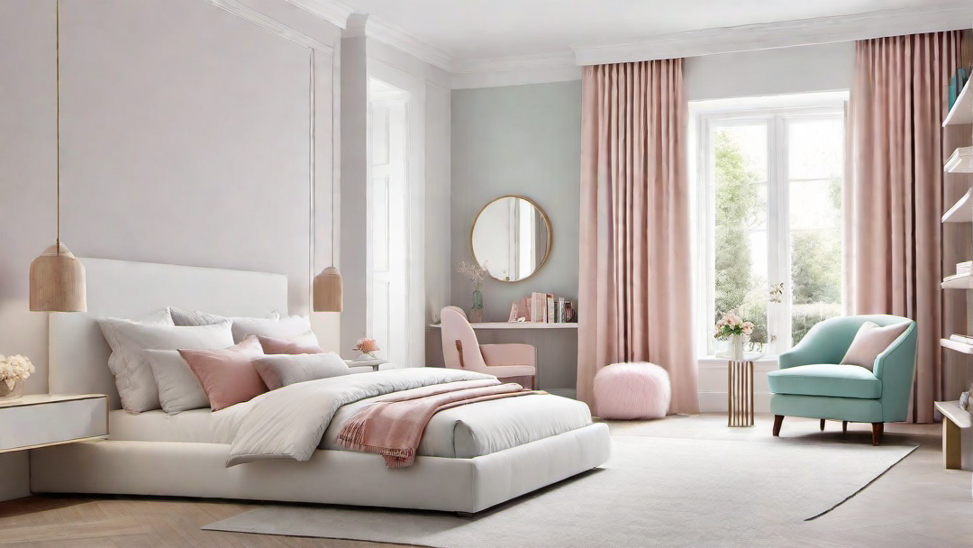 Minimalist Magic: Simple and Stylish Girls Bedroom