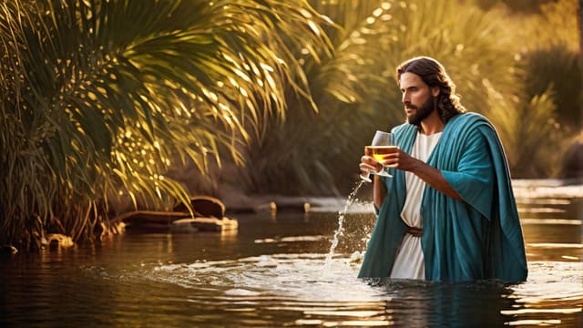 Did Jesus Turn Water Into Wine Before His Baptism