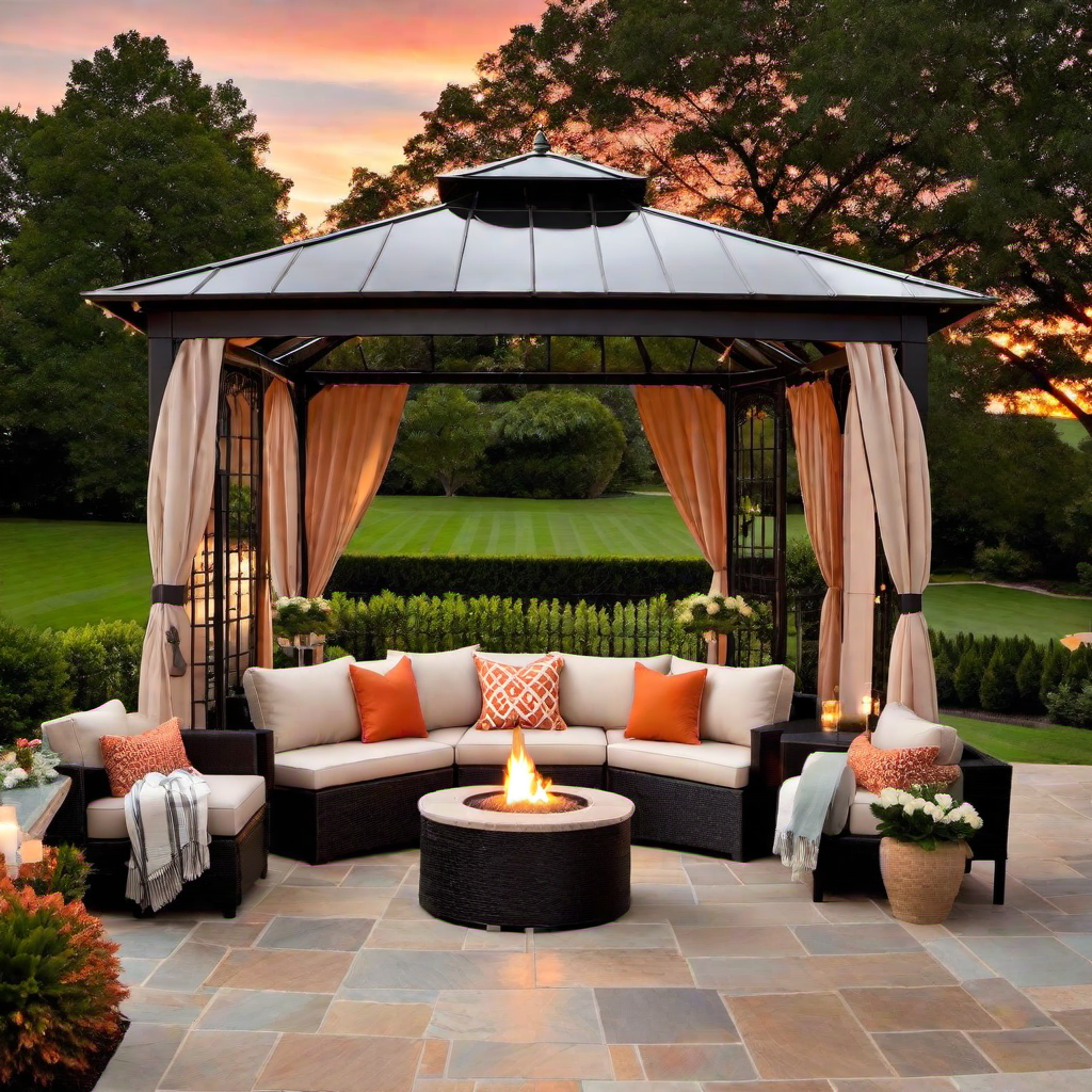 Sunset Spectacular: Patio Decorating Ideas with Sunset Colors