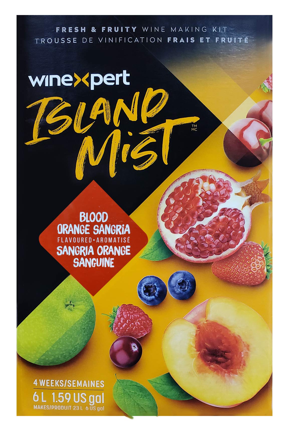 Island Mist Blood Orange Sangria Wine Kit