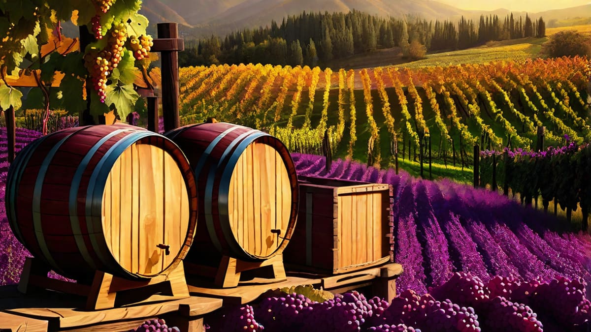 Grapes Wine