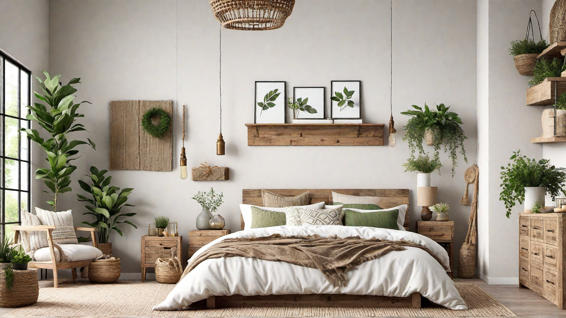 Rustic Retreat: Farmhouse-Inspired Bedroom Decor