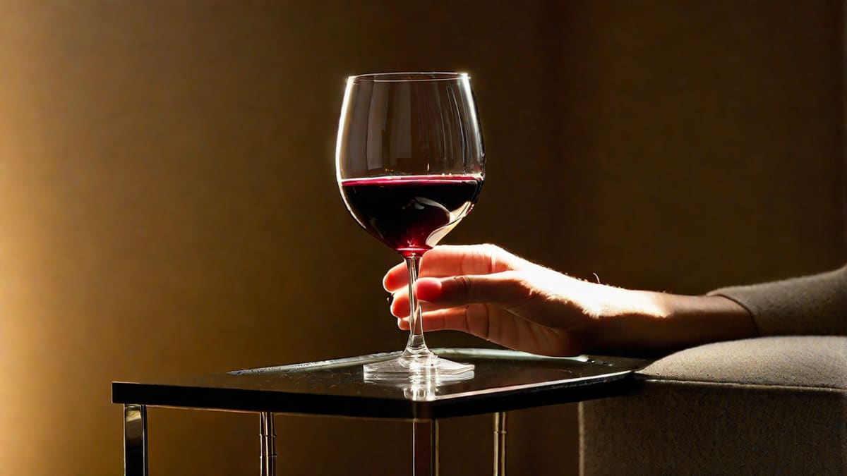 How To Hold A Stemmed Wine Glass