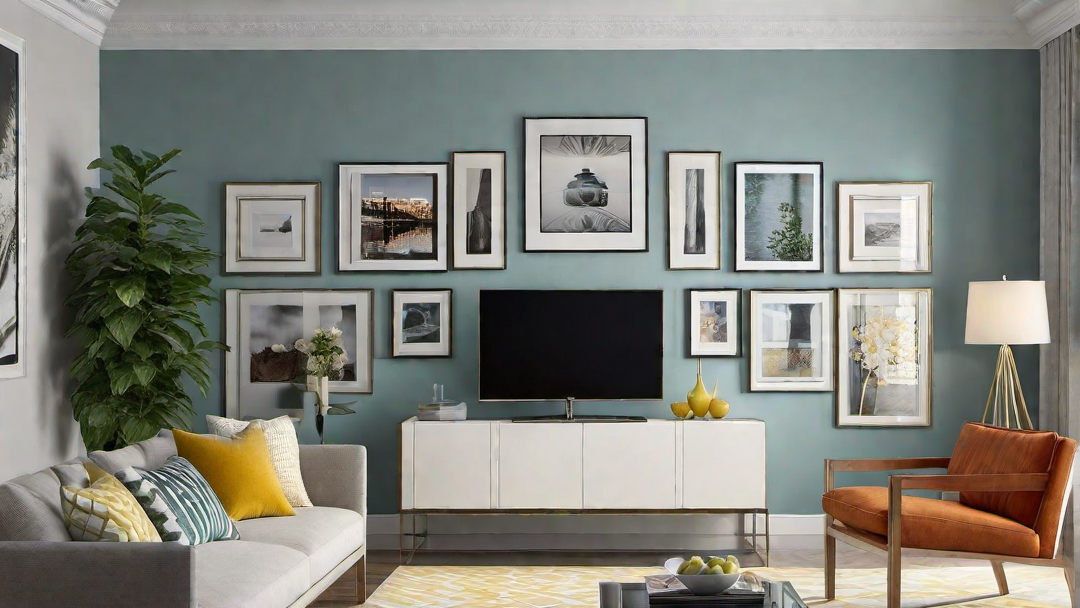 Luminous Gallery Walls in Different Room Settings