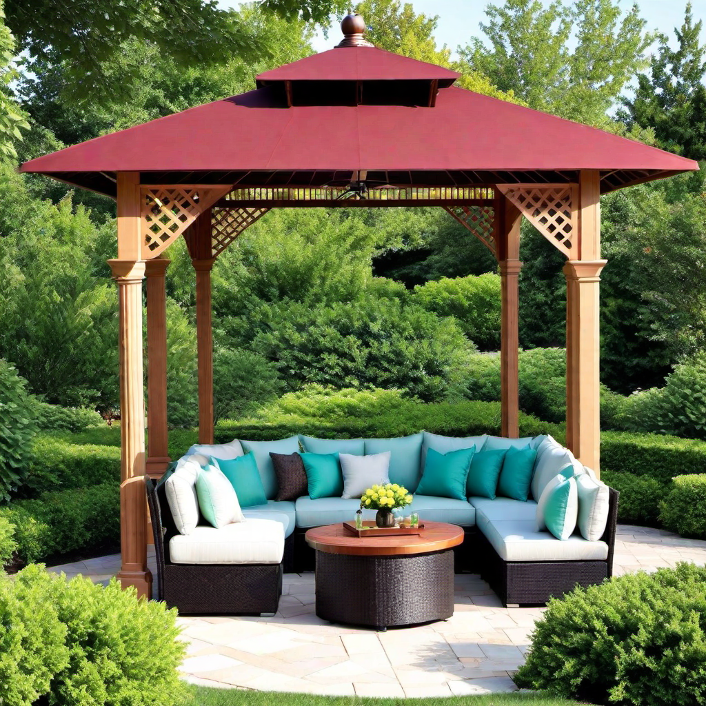 12. Creative Outdoor Gazebo Ideas for Ultimate Relaxation