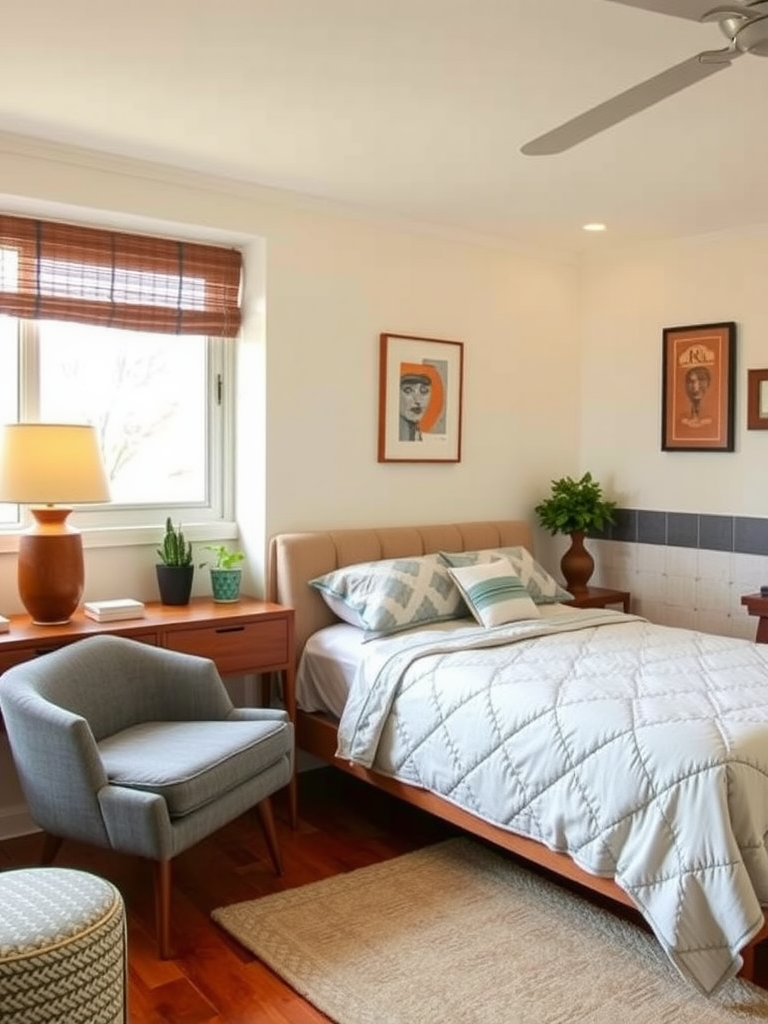 Atomic Ranch Style Bedrooms