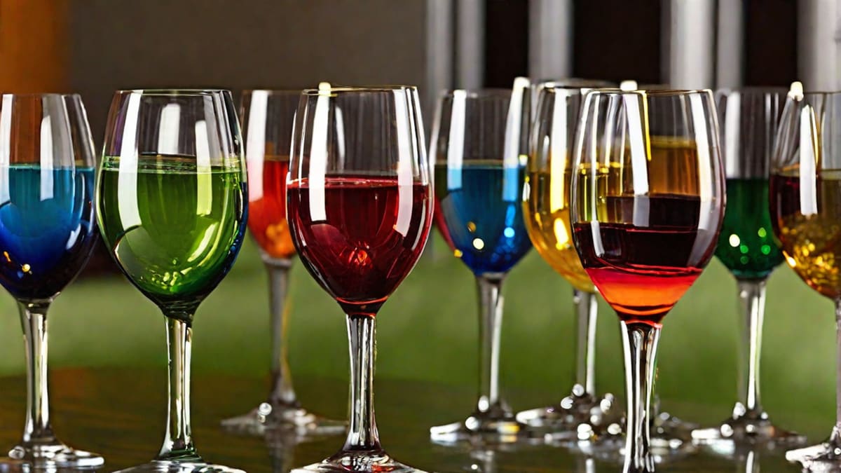 How To Paint Wine Glasses With Acrylic Paint